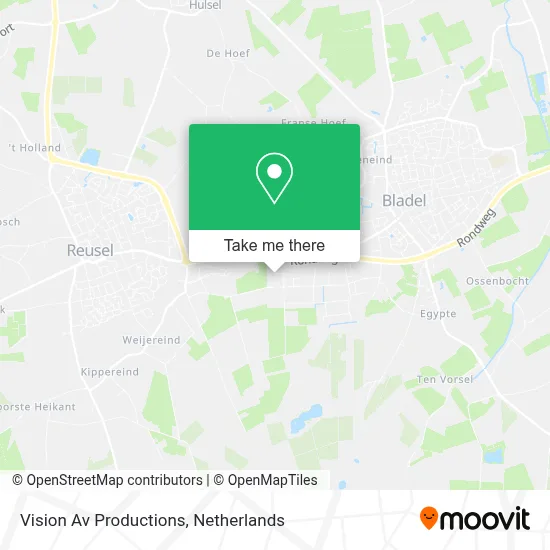 Vision Av Productions map