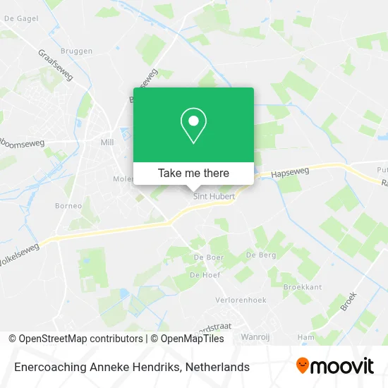 Enercoaching Anneke Hendriks map