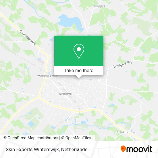 Skin Experts Winterswijk map