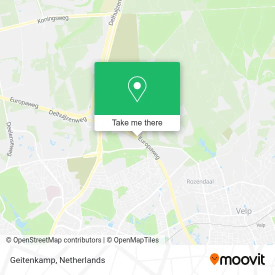 Geitenkamp map