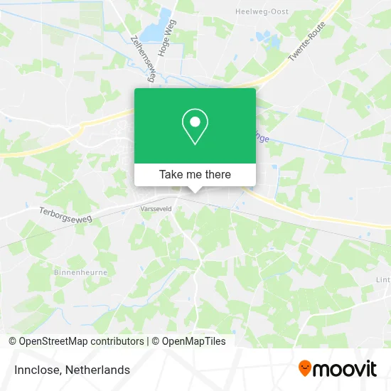 Innclose map