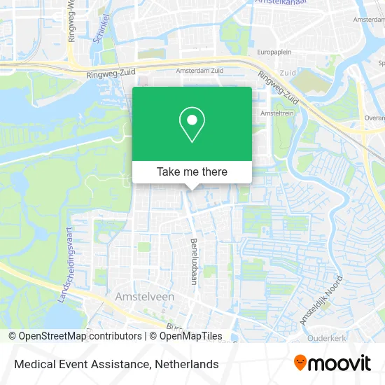 Medical Event Assistance map