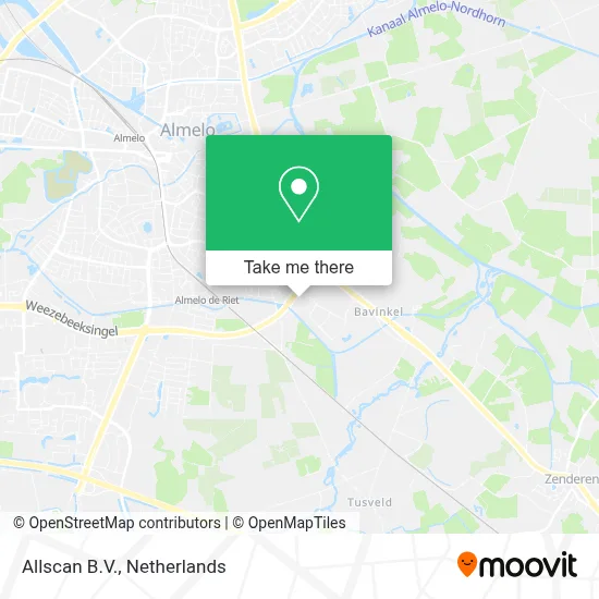 Allscan B.V. map