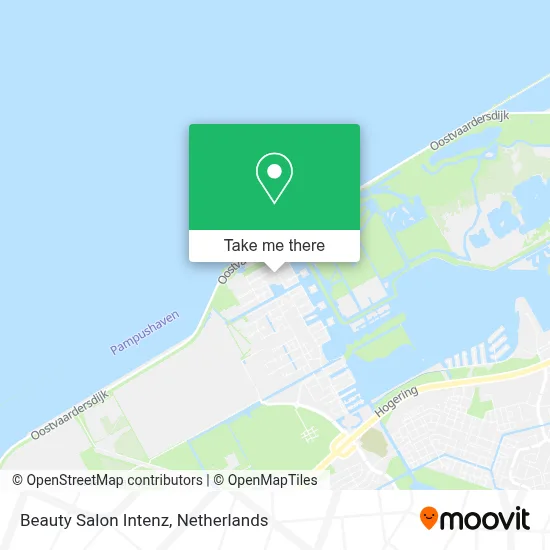 Schoonheidssalon Intenz map
