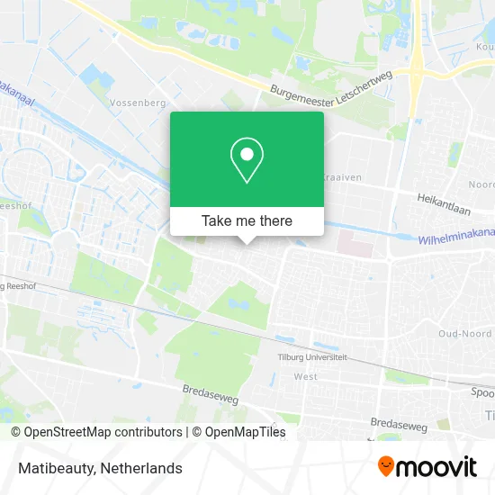 Matibeauty map