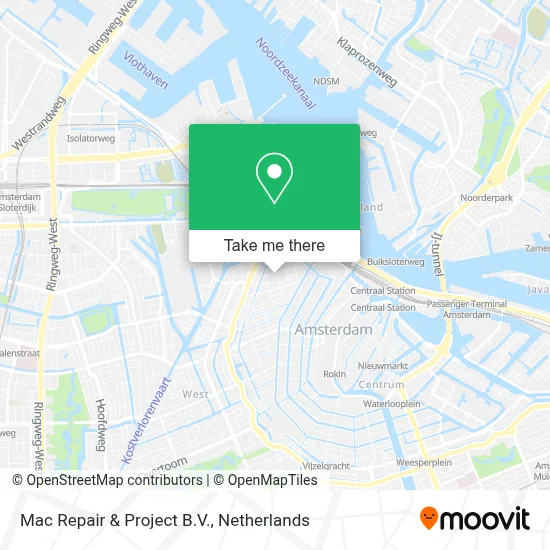 Mac Repair & Project B.V. map