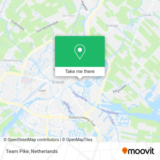 Team Pike map