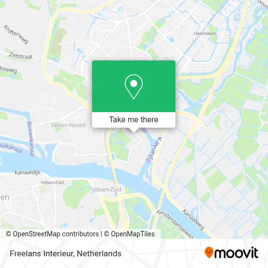 Freelans Interieur map