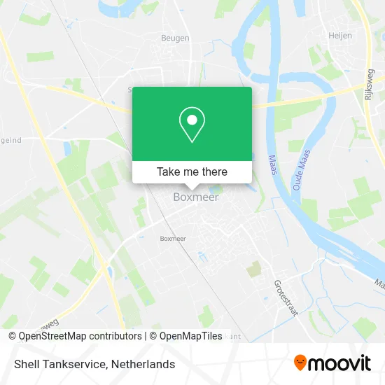 Shell Tankservice map