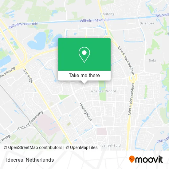 Idecrea map