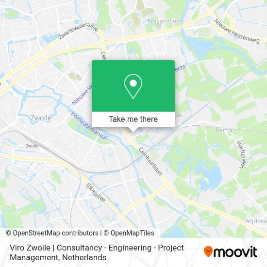 Viro Zwolle | Consultancy - Engineering - Project Management map