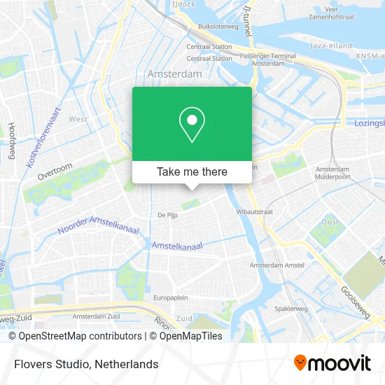 Flovers Studio map