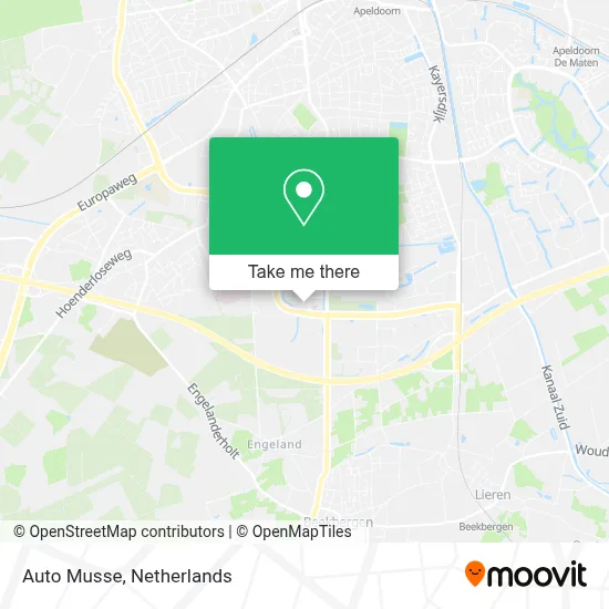 Auto Musse Karte