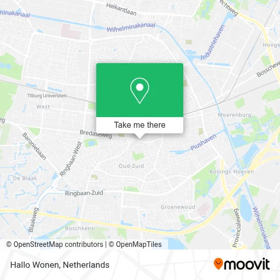Hallo Wonen map