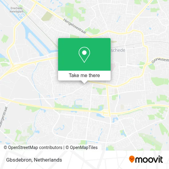 Gbsdebron map