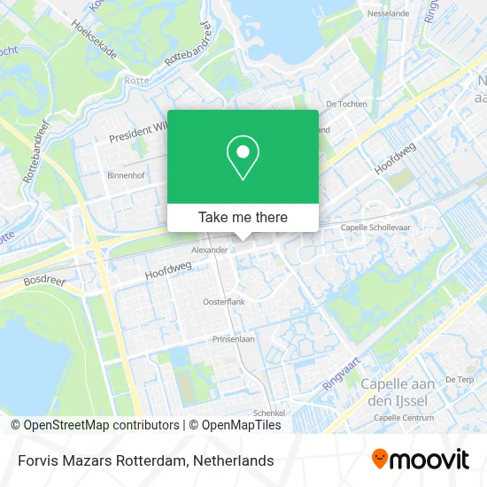 Forvis Mazars Rotterdam map
