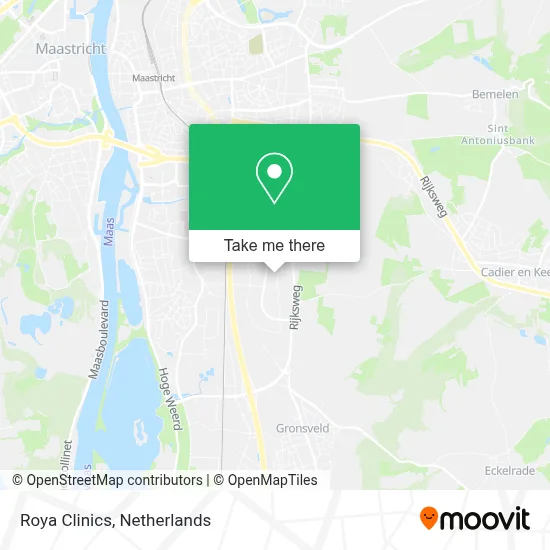 Roya Clinics map