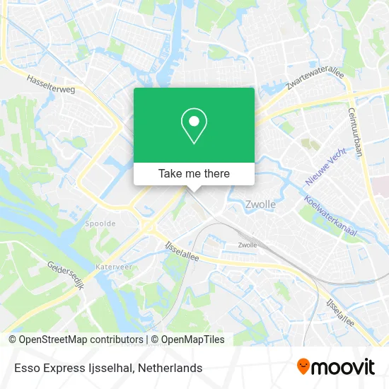 Esso Express Ijsselhal map