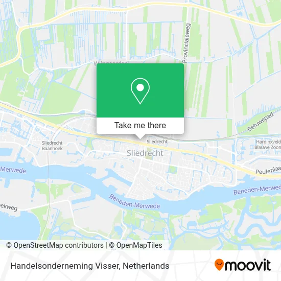 Handelsonderneming Visser map