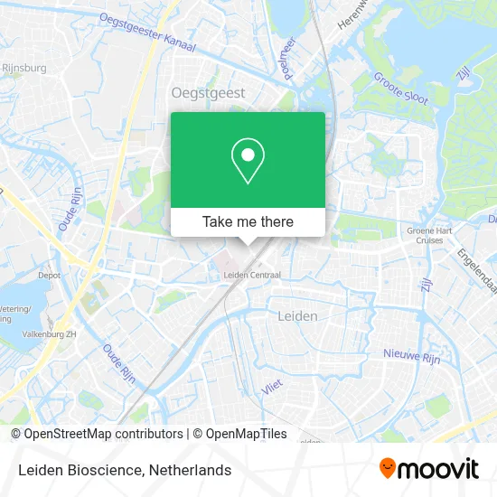 Leiden Bioscience map