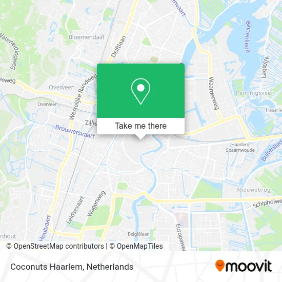 Coconuts Haarlem map
