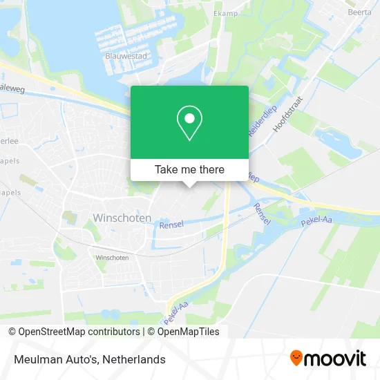 Meulman Auto's map