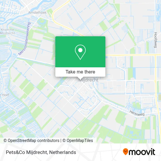 Pets&Co Mijdrecht map
