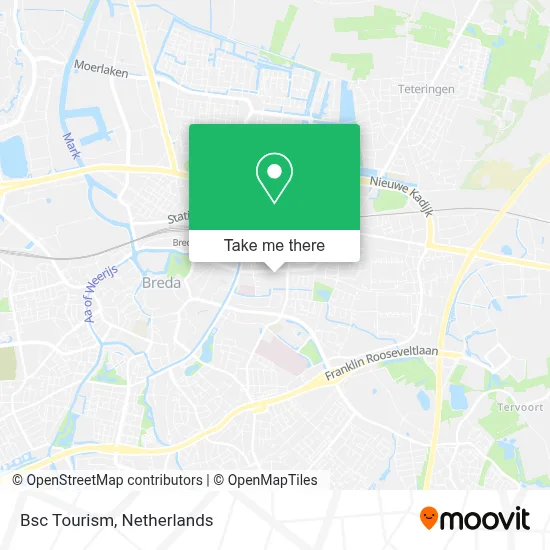 Bsc Tourism map