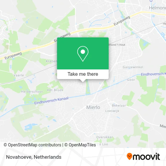 Novahoeve map