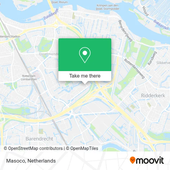 Masoco map