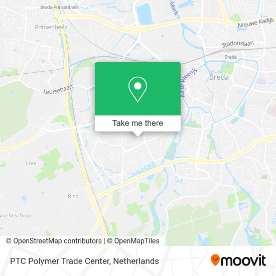 PTC Polymer Trade Center map