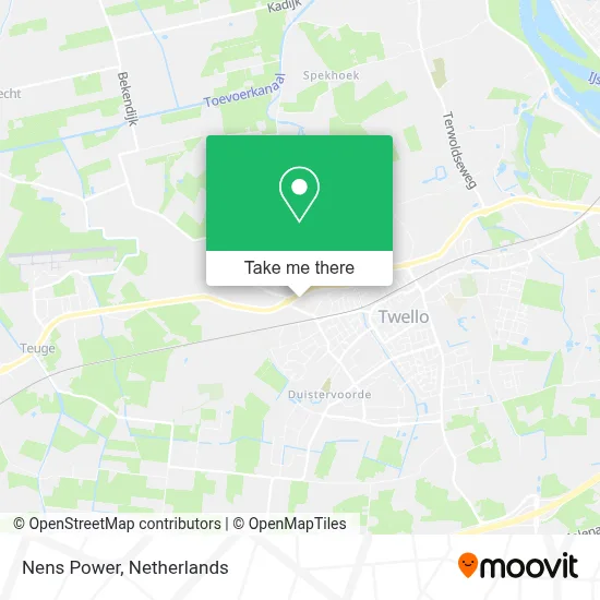 Nens Power map