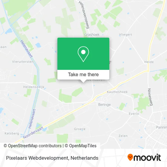 Pixelaars Webdevelopment map