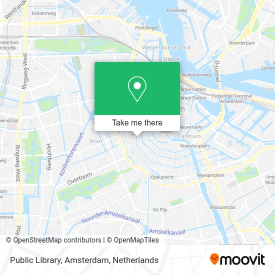 Public Library, Amsterdam map