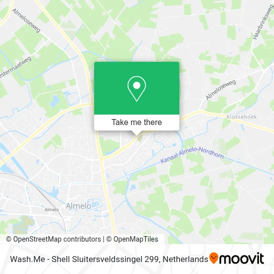 Wash.Me - Shell Sluitersveldssingel 299 map