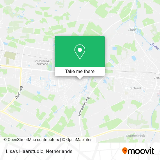 Lisa's Haarstudio map