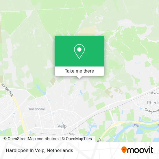 Hardlopen In Velp map