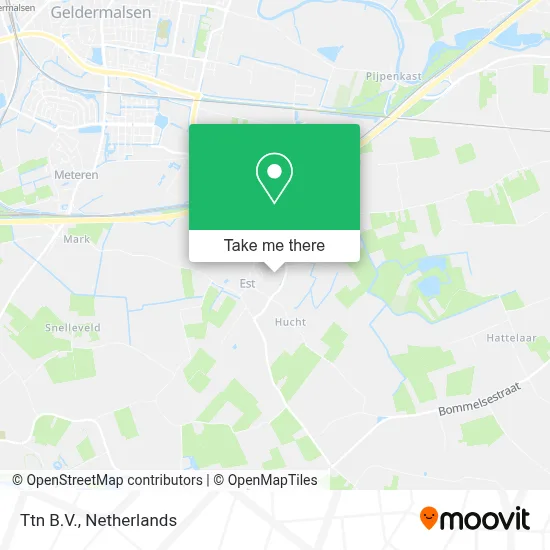 Ttn B.V. map