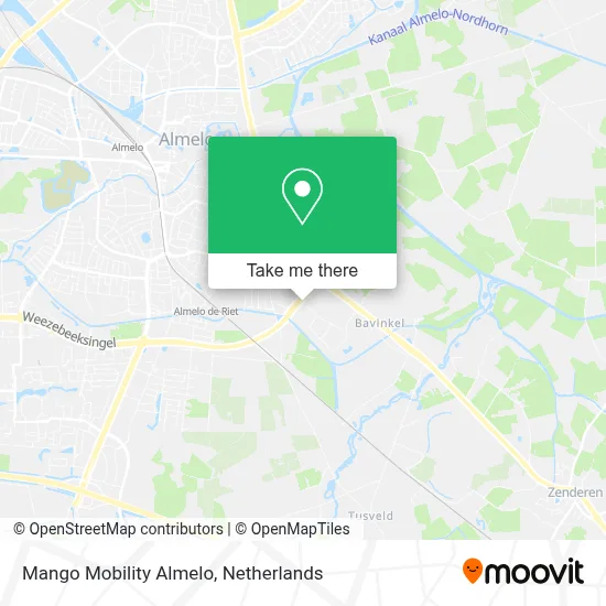 Mango Mobility Almelo map
