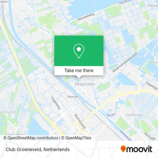Club Groeneveld Karte