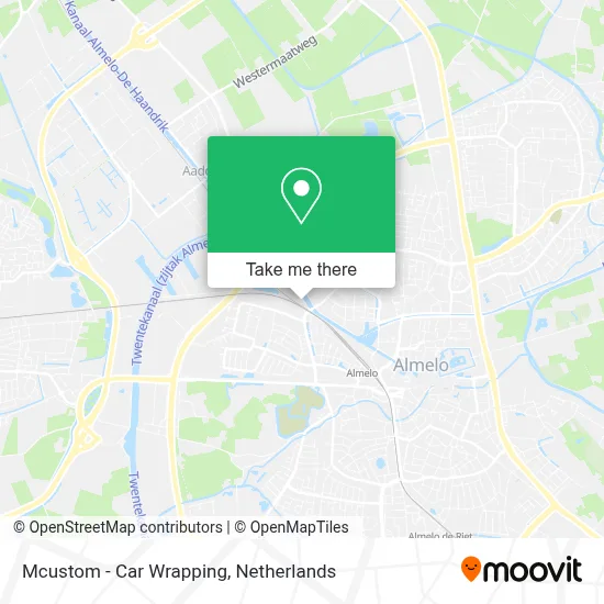 Mcustom - Car Wrapping map