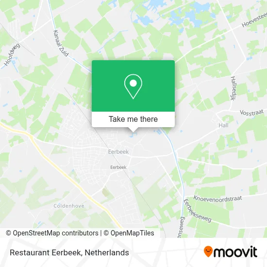 Restaurant Eerbeek map