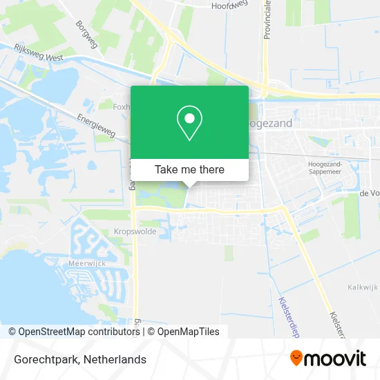 Gorechtpark map