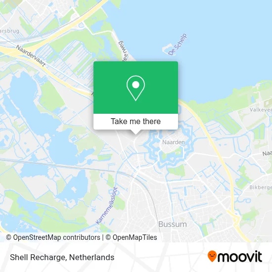 Shell Recharge map