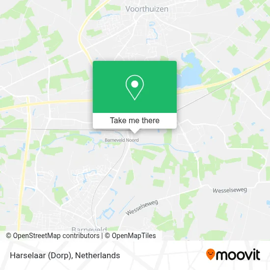 Harselaar (Dorp) map