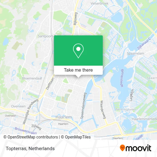 Topterras map