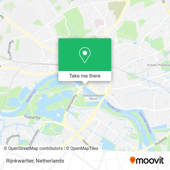 Rijnkwartier map