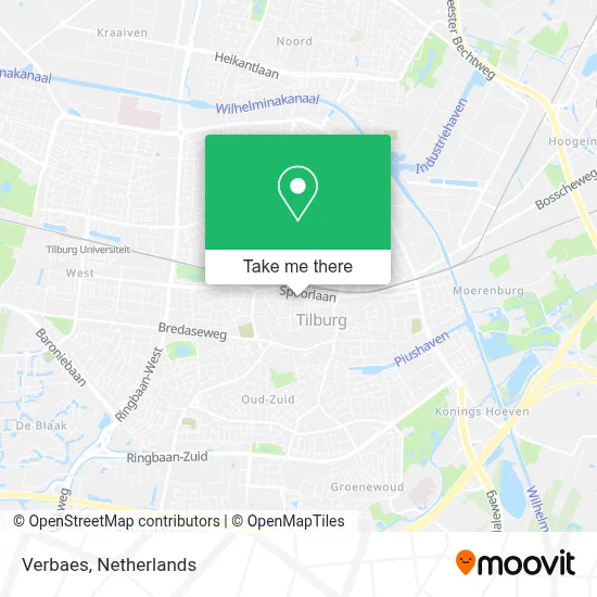 Verbaes map