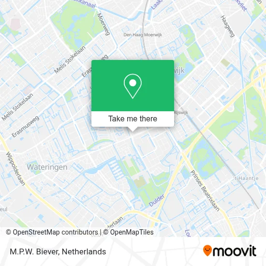 M.P.W. Biever map
