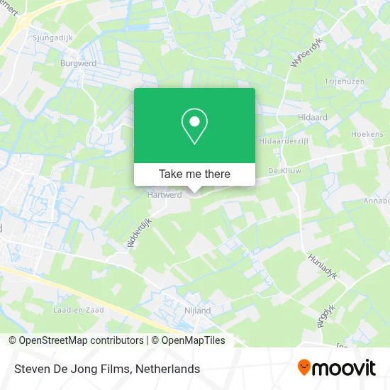 Steven De Jong Films map